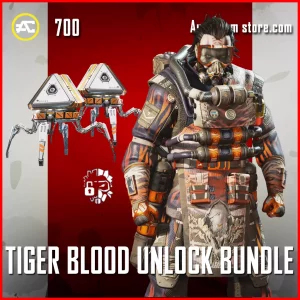 Tiger BLood Unlock Apex Legends Bundle Caustic