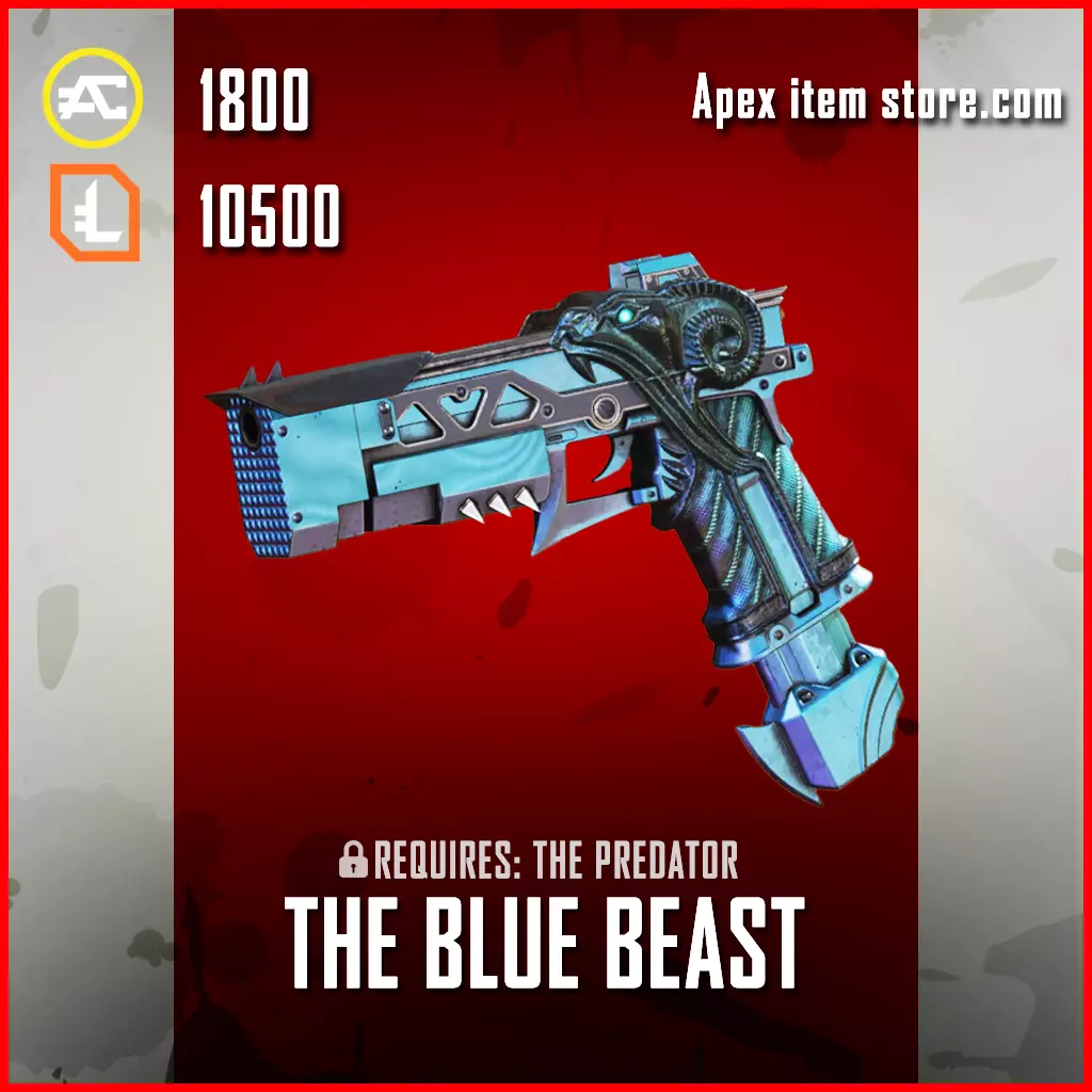 the blue beast legendary re-45 skin apex legends