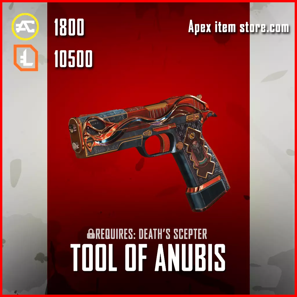 Tool of Anubis P2020 legenary apex legends skin
