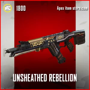 Unsheated Rebellion R-301 Legendary apex legends skin