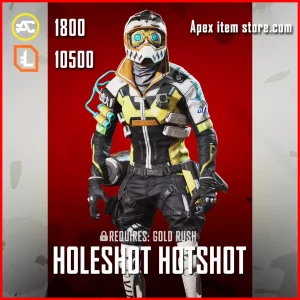 Holeshot Hotshot exclusive octane legendary apex legends skin