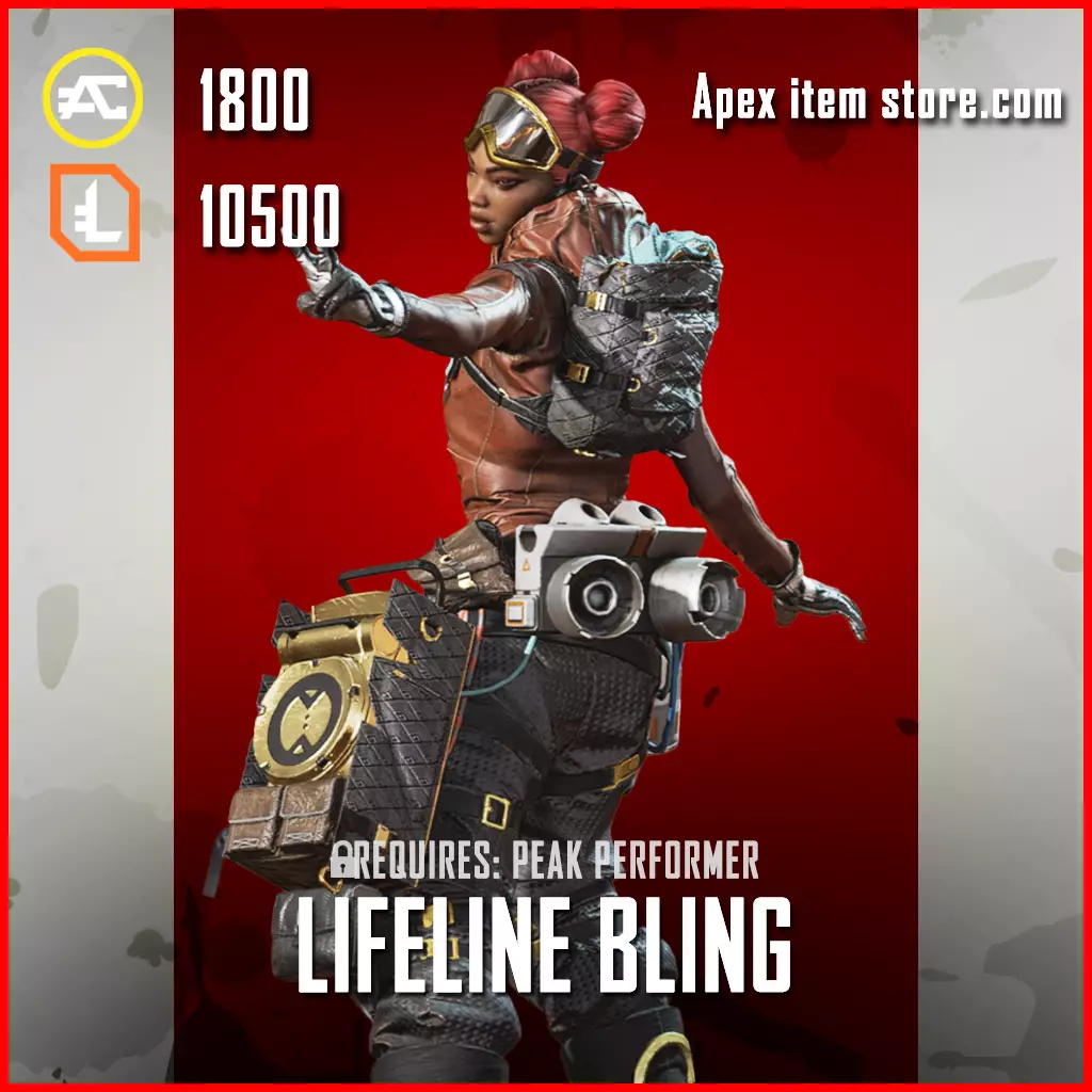 Lifeline Bling Legendary apex legends lifeline skin