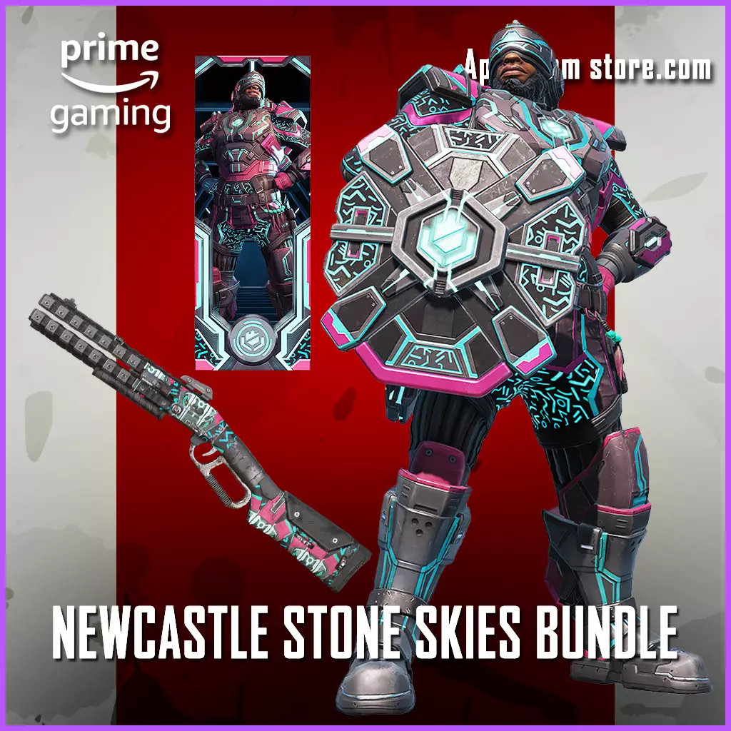 newcastle stone skies bundle / the real teal / prime gaming apex legends