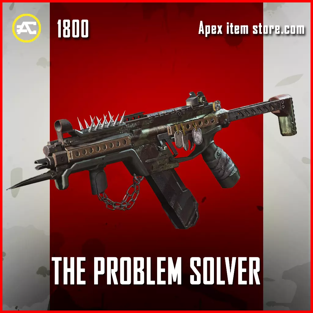 The Problem Solver legendary apex legends R-99 gun skin
