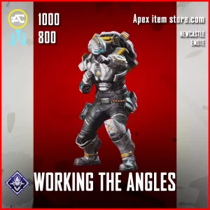 working the angles newcastle emote epic apex legends