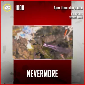 nevermore bloodhound skydive emote