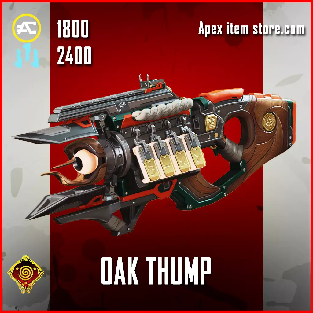 oak thump charge rifle legendary skin apex legends