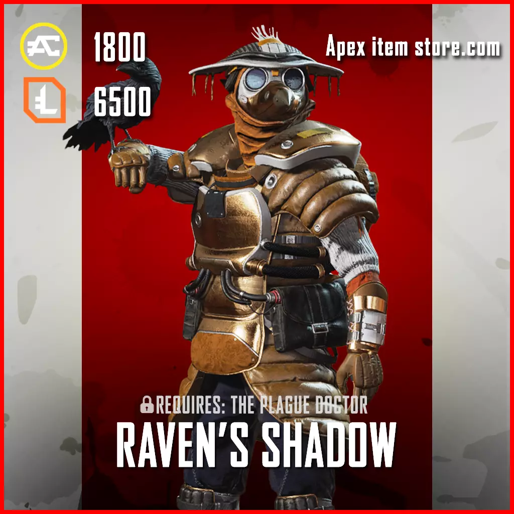 Ravens Shadow legendary bloodhound skin apex legends
