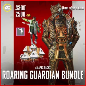 roaring guardian bundle, roaring guardian legendary crypto apex legends