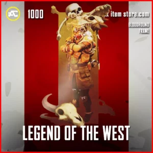 Legend of the West Bloodhound Frame in apex legends