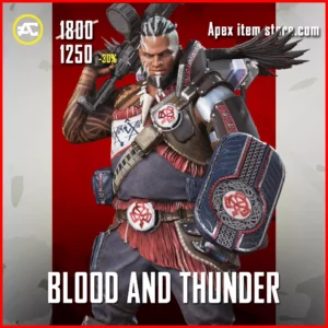 Blood and Thunder Gibraltar Apex Legends Skin