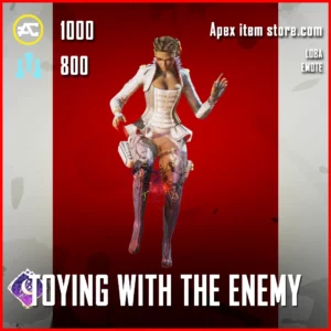 Toying with the enemy Loba Emote in Apex Legends