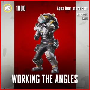 Working The Angels Newcastle Emote in Apex Legends