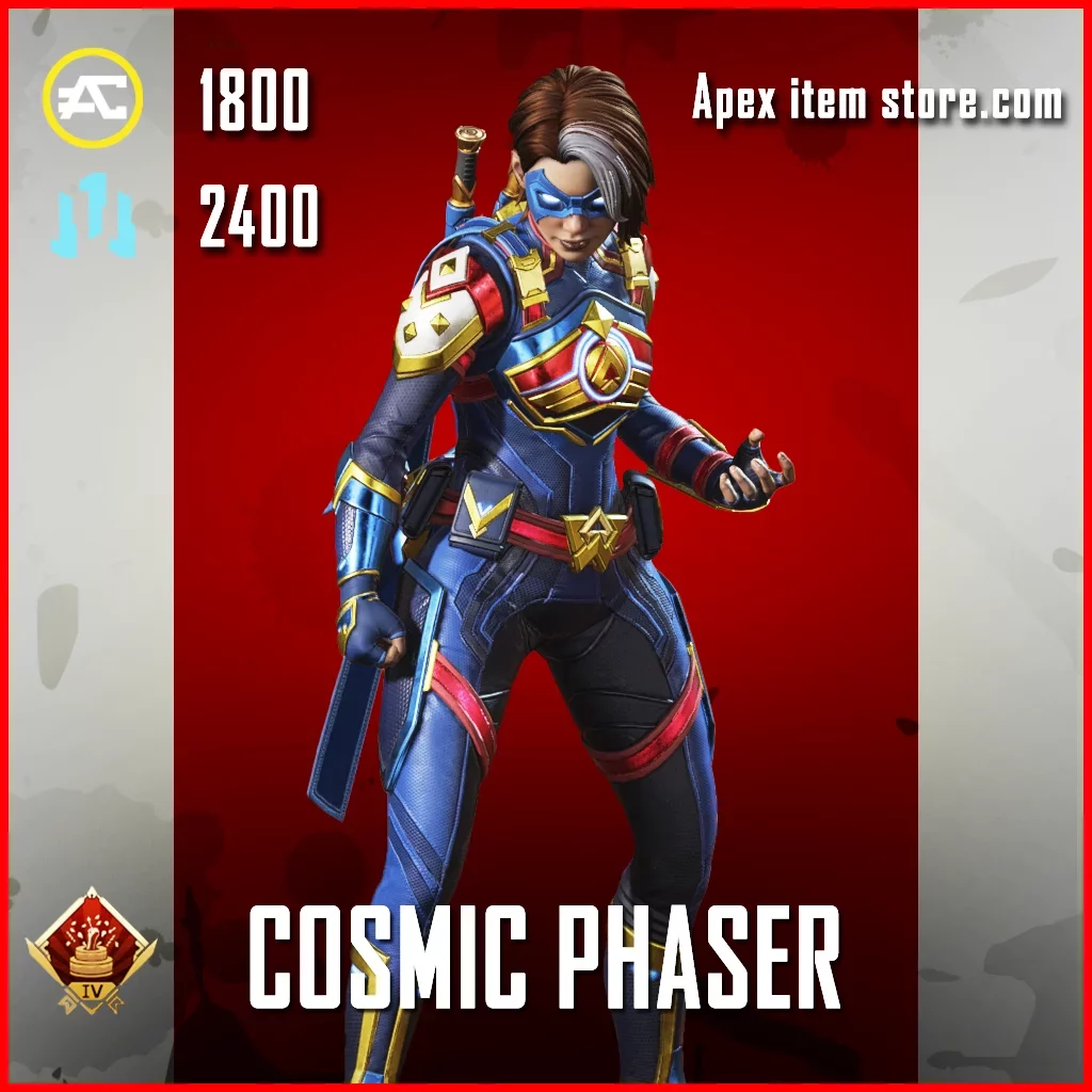 Cosmic Phaser Wraith Skin in Apex Legends 4th Anniversary Event