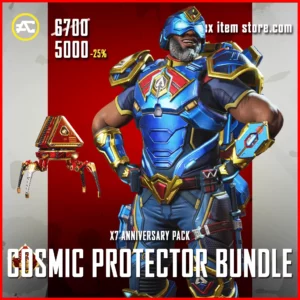 Cosmic Protector Bundle in Apex Legends Newcastle 4th Anniversary Collection Event
