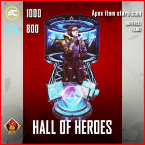 Hall of Heroes Universal Banner Frame in Apex Legends 4th Anniversary Collection Event