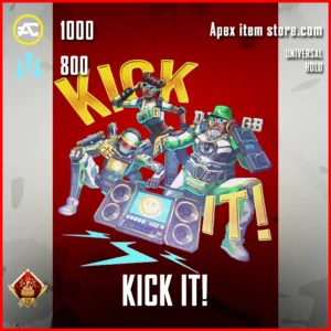 Kick It! Universal holo in Apex Legends 4th Anniversary Collection Event