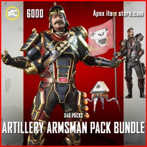 Artillery Armsman 40 Pack Bundle Fuse Skin in Apex Legends