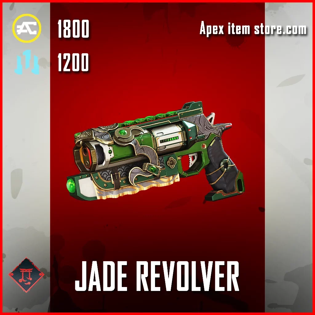 Jade Revolver Wingman Skin in Apex Legends Imperial Guard Collection Event