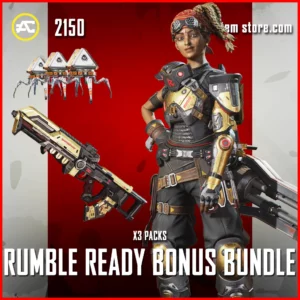 Rumble Ready Bundle In Apex Legends Clenched Fist Flatline