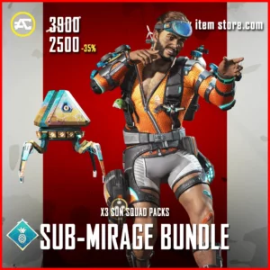 Sub-Mirage Mirage Skin Bundle in Apex Legends Sun Squad Event