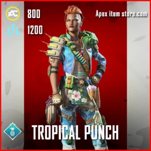 Tropical Punch Mad Maggie Skin in Apex Legends Sun Squad Event