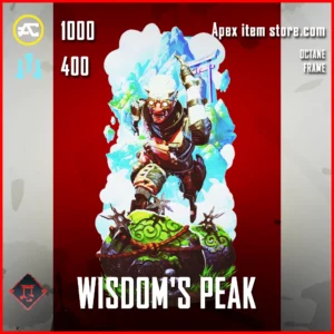 Wisdom's Peak Octane Frame in Apex Legends Imperial Guard Collection Event
