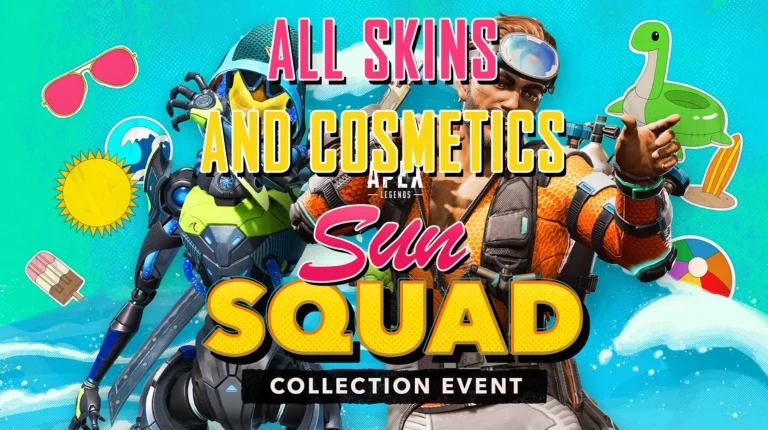 ☀️All Sun Squad Collection Event Skins and Cosmetics