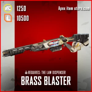 Brass Blaster Sentinel Skin in Apex Legends
