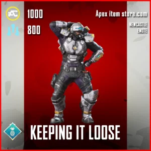 Keeping it Looses Newcastle Emote in Apex Legends Sun Squad Event
