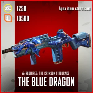 The Blue Dragon G7 Scout Skin in apex legends