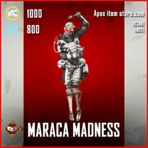 Maraca Madness Octane Emote in in Apex Legends Veiled Collection Event
