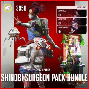 Shinobi Surgeon Pack Bundle Lifeline Golden Week Sale in Apex Legends