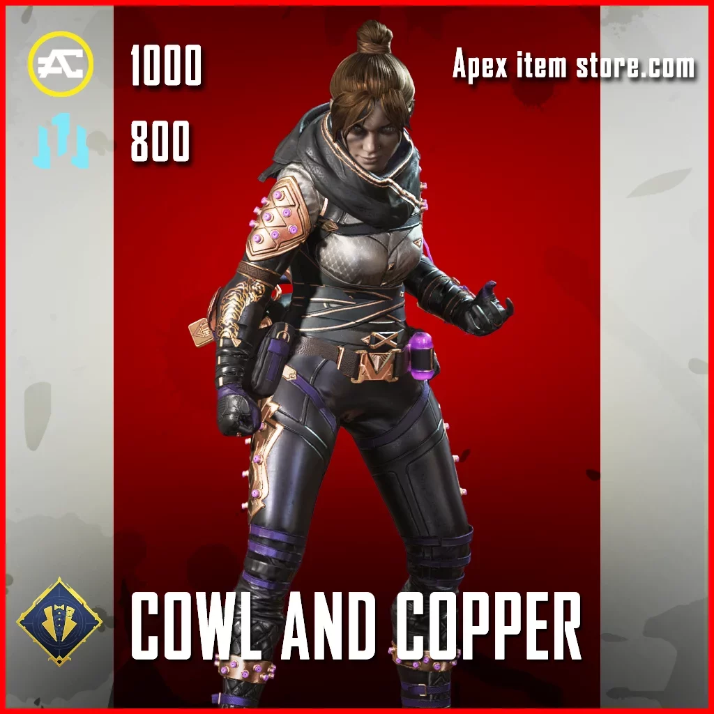 Cowl and Copper Wraith Skin in Apex Legends Dressed to Kill Collection Event