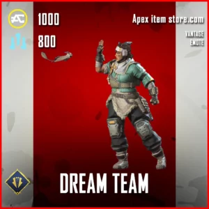 Dream Team Vantage Emote in Apex Legends Dressed to Kill Collection Event