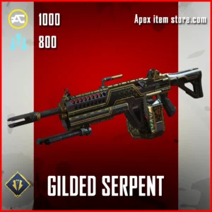 Gilded Serpent Devotion Skin in Apex Legends Dressed to Kill Collection Event