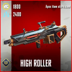 High Roller Spitfire Skin in Apex Legends Dressed to Kill Collection Event