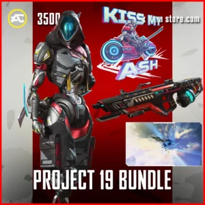 PROJECT 19 BUNDLE IN APEX LEGENDS ASH SKIN AND FIREBREATHER RAMPAGE SKIN