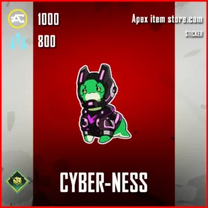 Cyber-ness Sticker in Apex Legends Neon Network Collection Event