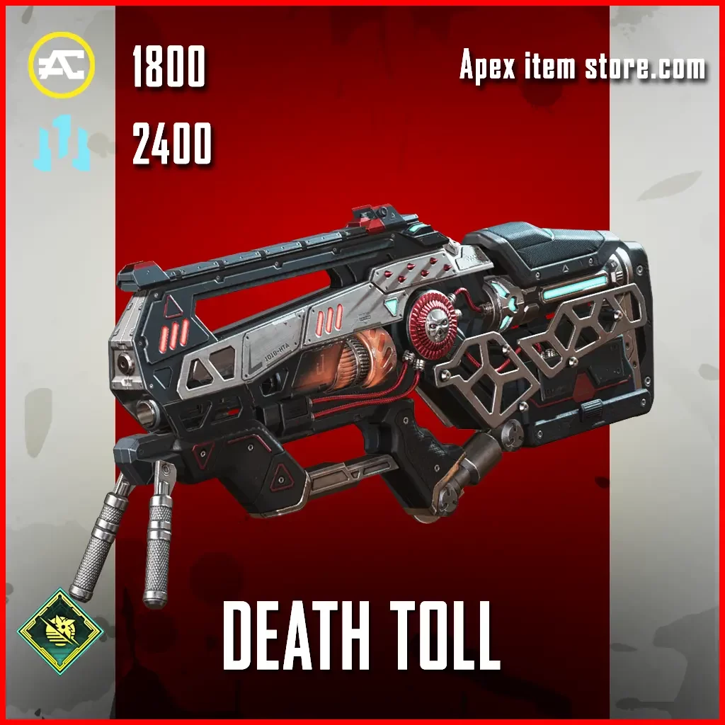 Death Toll L-Star Skin in Apex Legends Neon Network Collection Event