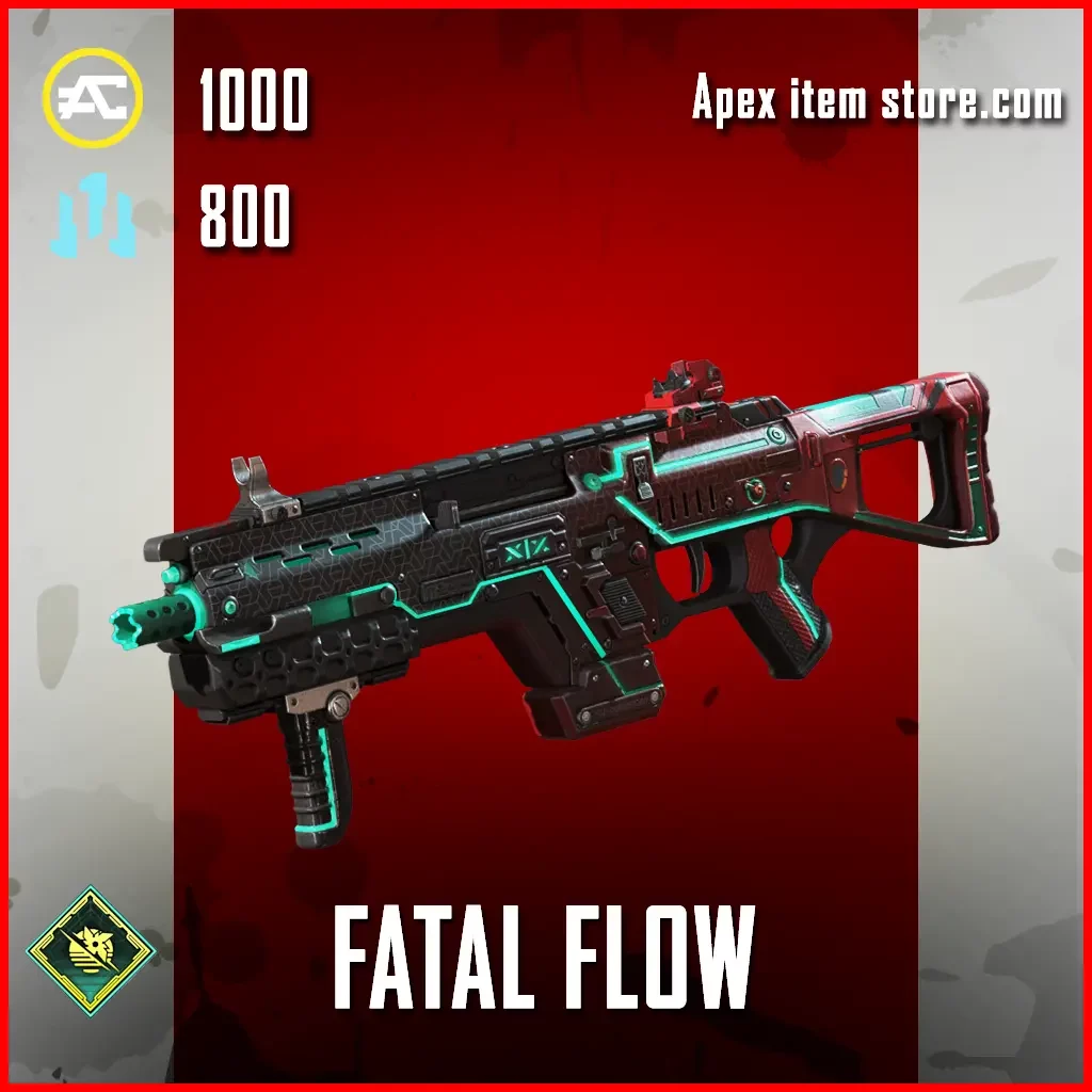 Fatal Flow CAR Skin in Apex Legends Neon Network Collection Event
