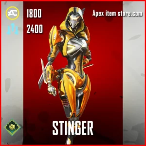 Stinger Ash Skin in Apex Legends Neon Network Collection Event