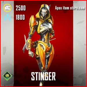 Stinger Ash Skin in Apex Legends Neon Network Collection Event