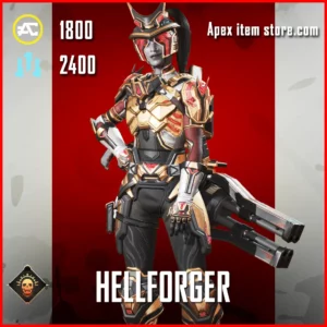 Hellforger Rampart Skin in Apex Legends Death Dynasty Collection Event
