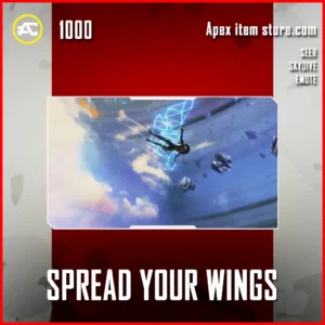 Spread Your Wings Seer Skydive Emote in Apex Legends