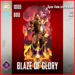 Blaze of Glory Fuse Banner Frame in Apex Legends Harbinger Collection Event