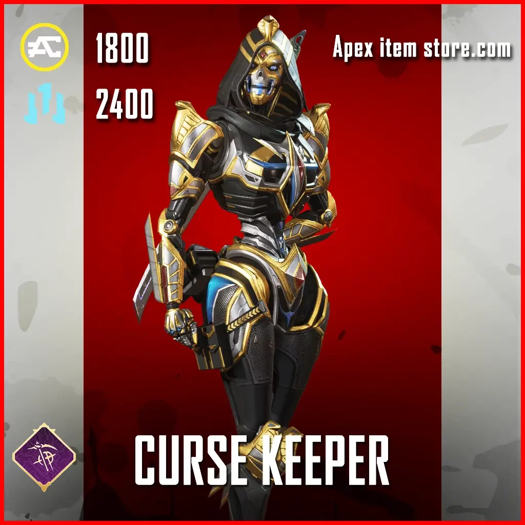 Curse Keeper Ash Skin in Apex Legends Harbingers Collection Event