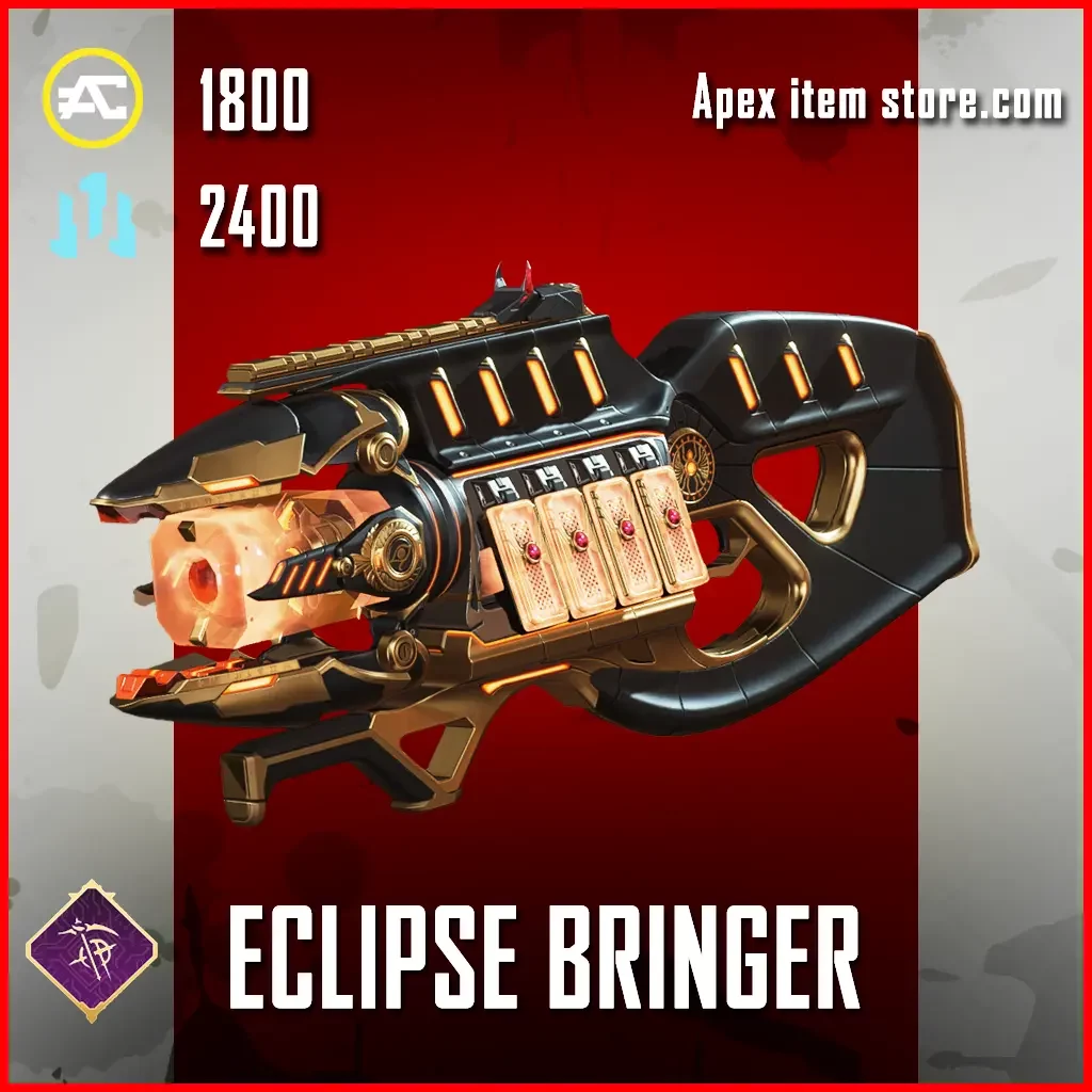 Eclipse Bringer Charge Rifle Skin in Apex Legends Harbingers Collection Event