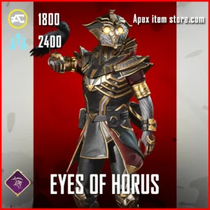 Eyes of Horus Bloodhound Skin in Apex Legends Harbinger Collection Event