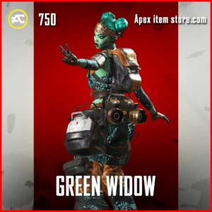 Green Widow Lifeline Skin in Apex Legends